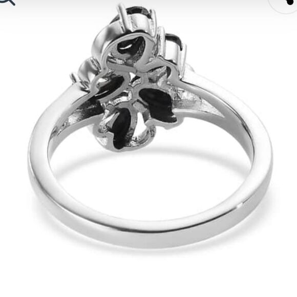 Midnight Sapphire Ring Size 5 - Picture 3 of 16